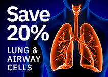 Save 20% on Lung and Airway Cells this National Asthma and Allergy Awareness Month!