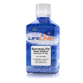 LM-0008, DermaLife Calcium-Free Basal Medium 485mL